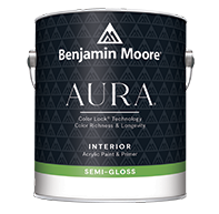 AURA® Waterborne Interior Paint - Semi-Gloss Finish N528